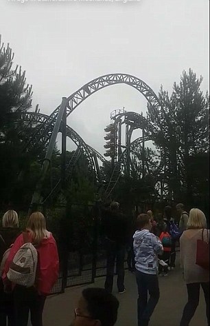 Alton Towers Smile Stuck Again