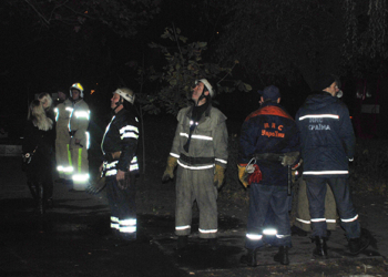 Большой пожар на Новозаводской