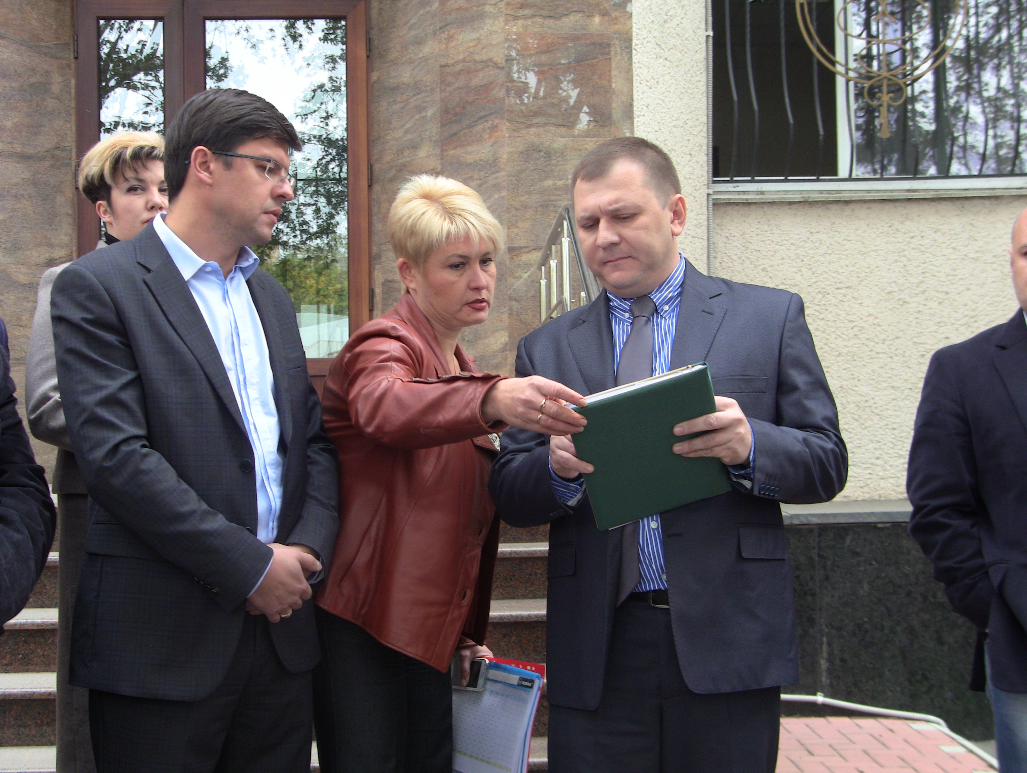 Пикет у налоговой