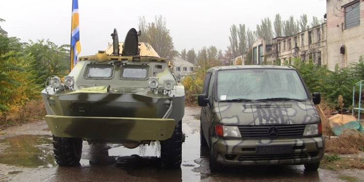 «Обещали – сделали»: 19 батальону ТрО передали нужные колеса