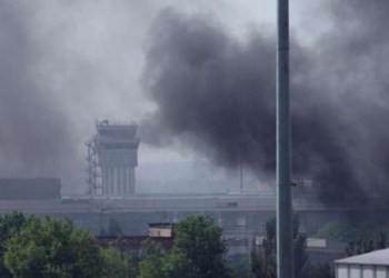 Из «Градов» по-прежнему достается Донецкому аэропорту. Россияне активно ведут воздушную разведку с Ми-8