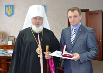 Тарас Креминь награжден орденом Святого Николая Чудотворца