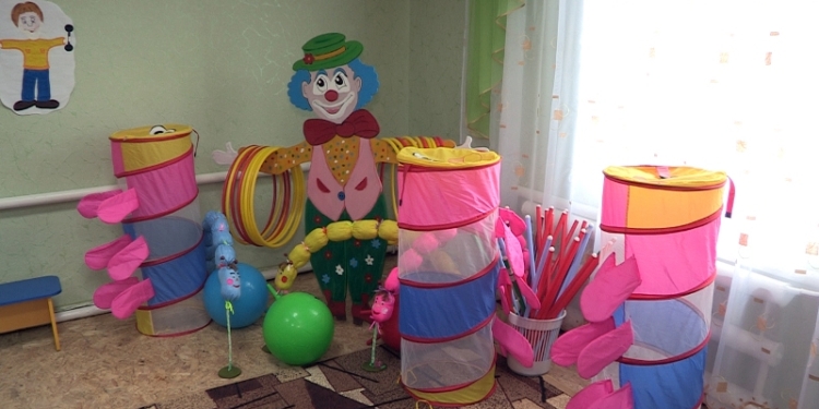 В Лупаревском детсаду открыт новый спортивный зал