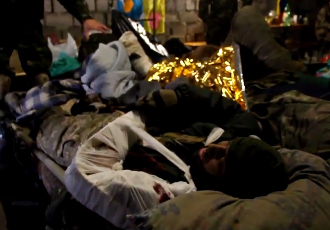 Как эвакуируют раненых «киборгов» из Донецкого аэропорта 1