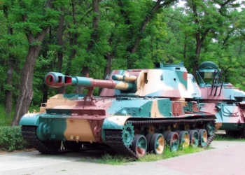 Двое в танке. В Николаеве в парке Победы задержали расхитителей военного раритета