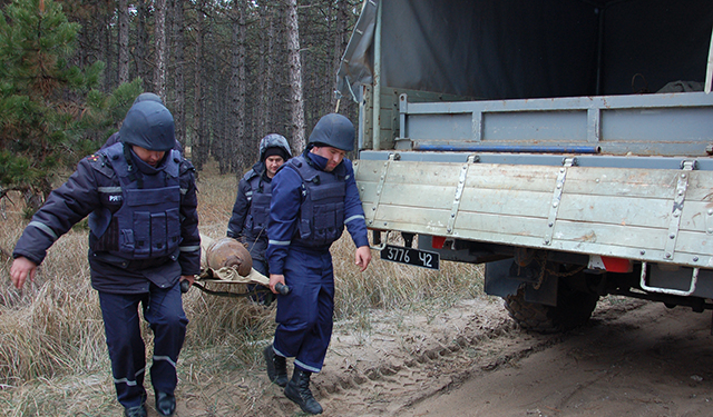 В Галицыновском лесу нашли 100-килограммовую авиабомбу