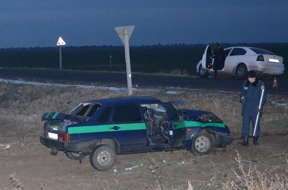 В Николаевской области попала в ДТП инкассаторская машина. С деньгами