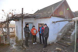 В Николаеве затопило дом на Набережной