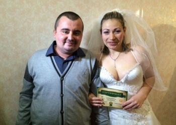 Нужная помощь: молодожен Сергей Масян и «киборг» Саша Терещенко получили сертификаты на 100 тыс.грн.