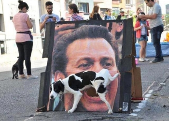 В Николаеве задержали хулигана, справлявшего естественную нужду в неестественном месте