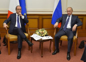 Путин после переговоров с Олландом: Россия за немедленное прекращение огня на Украине