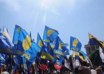 «Николаев — это Россия». Идеологическая диверсия в Николаеве, пострадала агитатор ВО «Свобода»