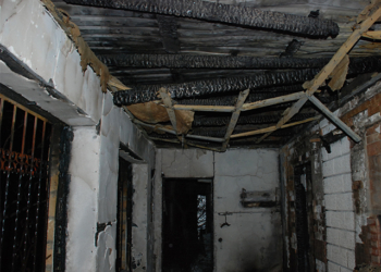 В дачном доме заживо сгорела женщина