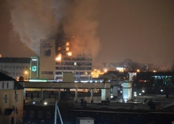 Кадыровцы и российские оккупанты в Грозном разбомбили школу