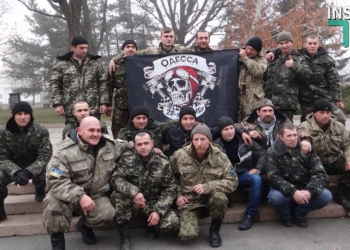 Николаевцы встретили бойцов 28-й механизированной бригады