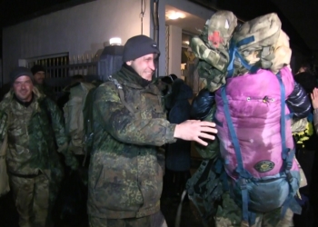 Из зоны АТО вернулись  десантники