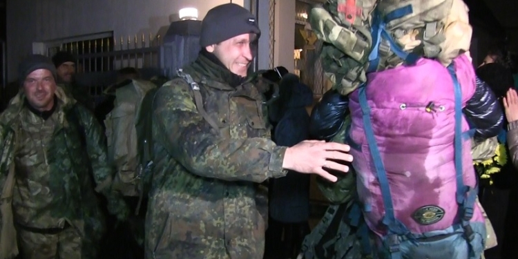 Из зоны АТО вернулись  десантники