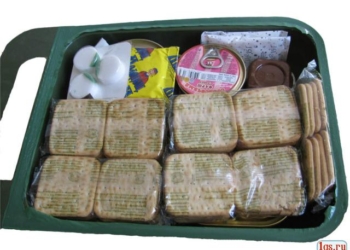 Новые сухпайки для украинской армии