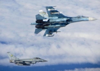 Норвегия опубликовала видео перехвата российского истребителя