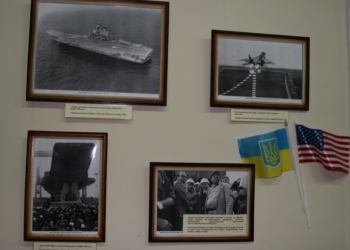 Построенные в Николаеве и Ньюпорте авианосцы «сошлись» на одной выставке