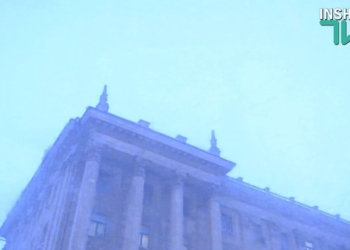 Апокалипсис по-николаевски: гром и молния во время ливневого снега