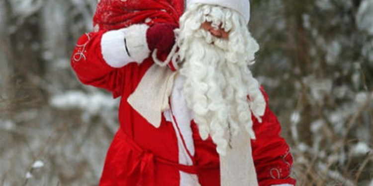 Дед Мороз и Снегурочка отправятся на передовую