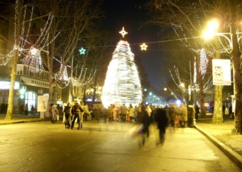 65 тысяч гривен – сумма обслуживания главной николаевской елочки