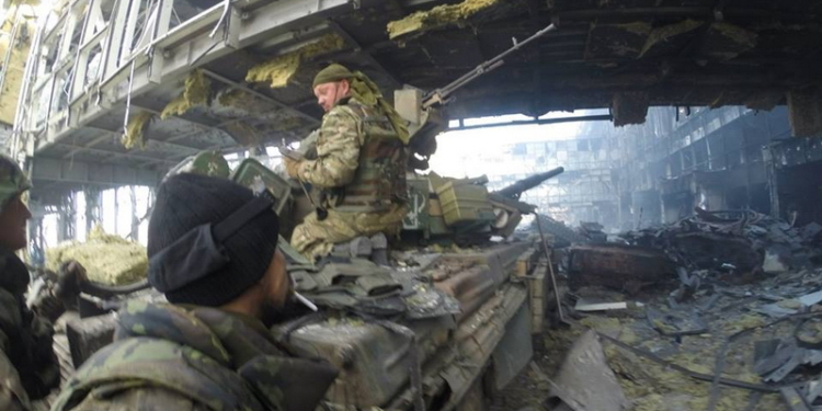 СНБО: Силы АТО контролируют оба терминала донецкого аэропорта