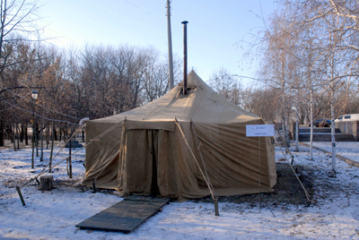 В Николаеве работают пункты горячего питания и обогрева для бездомных