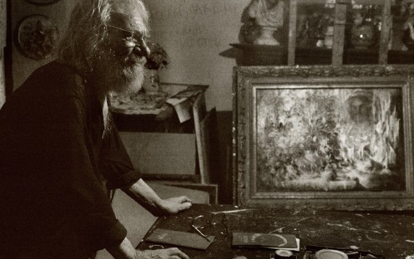 На Кинбурнской косе остался без крыши над головой художник Зебек. Кто может, помогите!