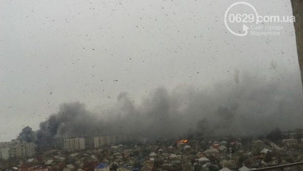 В результате обстрела Мариуполя погибло 10 мирных жителей