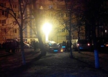 В одном из киевских дворов прогремел взрыв