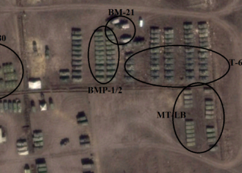 Обнаружена база сил вторжения российских войск в Ростовской обл.