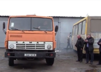 «Памятник», который поедет на передовую, – 19-му тербатальону передали реанимированный КамАЗ