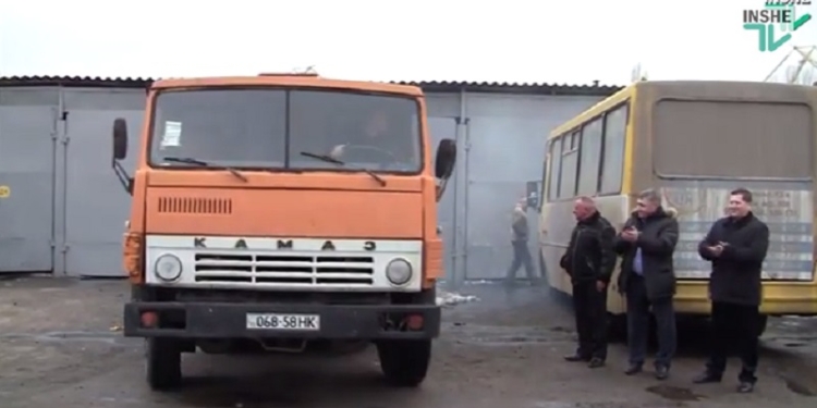 «Памятник», который поедет на передовую, – 19-му тербатальону передали реанимированный КамАЗ