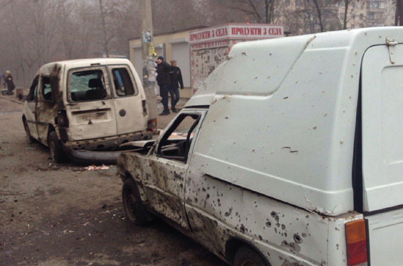 Вследствие обстрела Мариуполя погибло 15 человек. 18+