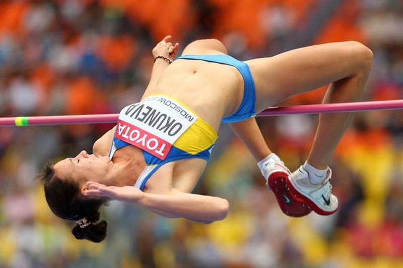 Николаевская прыгунья в высоту Оксана Окунева завоевала «бронзу» чемпионата Украины 1