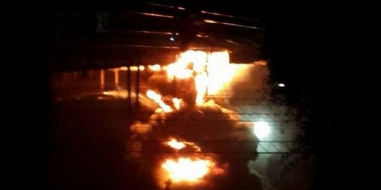 У железнодорожной станции в Харькове прогремел мощный взрыв