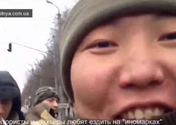 Видео о том, как «шахтеры и трактористы» Путина «трудятся» на Донбассе