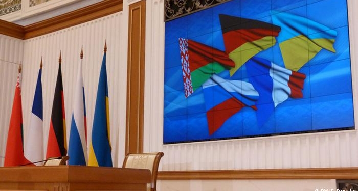 В Минске начались переговоры лидеров ФРГ, РФ, Украины и Франции