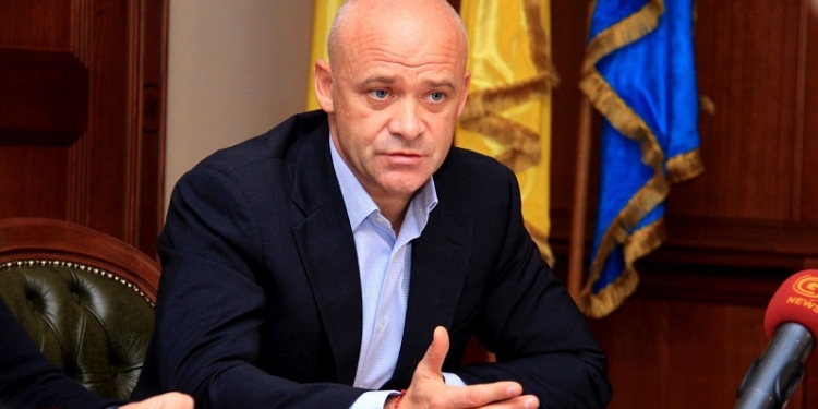 Мэр Одессы Геннадий Труханов попал в аварию