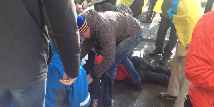 В Харькове во время Марша Достоинства взорвалось взрывное устройство. Есть погибшие