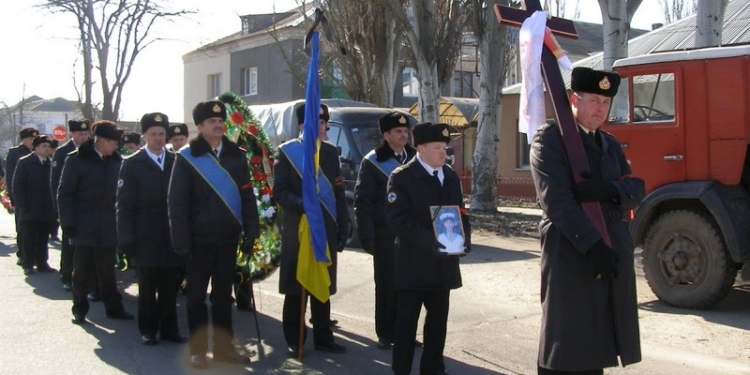 В Очакове попрощались с погибшим у Песок 23-летним героем-десантником
