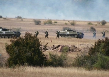 В Николаевской области начались военные учения