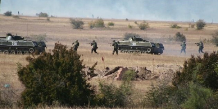 В Николаевской области начались военные учения