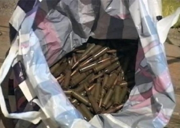 На Николаевщине правоохранители задержали пьяного с полным пакетом боеприпасов