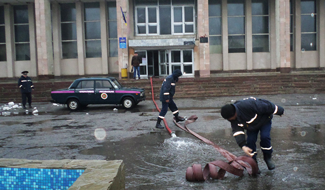 Дожди затопили в Снигиревке Дом культуры