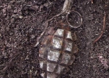 На площади у старого железнодорожного вокзала Николаева нашли гранату