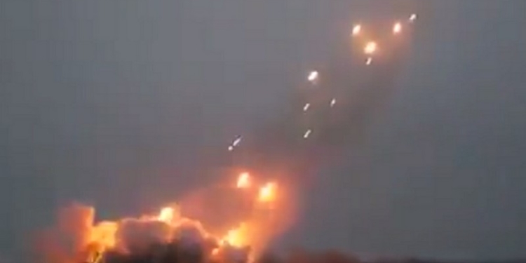 Боевики произвели ракетный удар по окраине Артёмовска