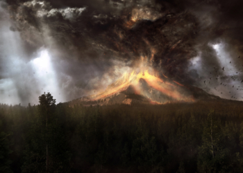 В вулканический пепел: супервулкан должен уничтожить Америку через два дня